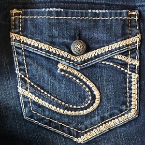 Silver Suki Jeans
